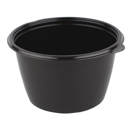 Контейнер для супа К-144 500 мл, чёрный (300 шт/пак)