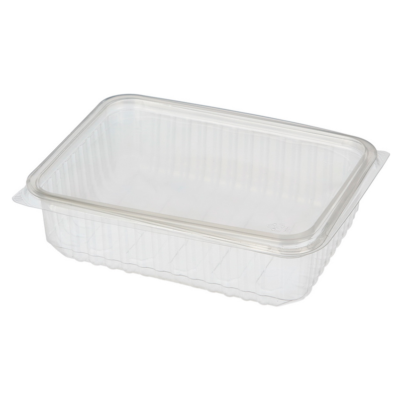 Контейнер прямоугольный ПП 186х132 мм, 500 мл, с крышкой (500шт/пак)