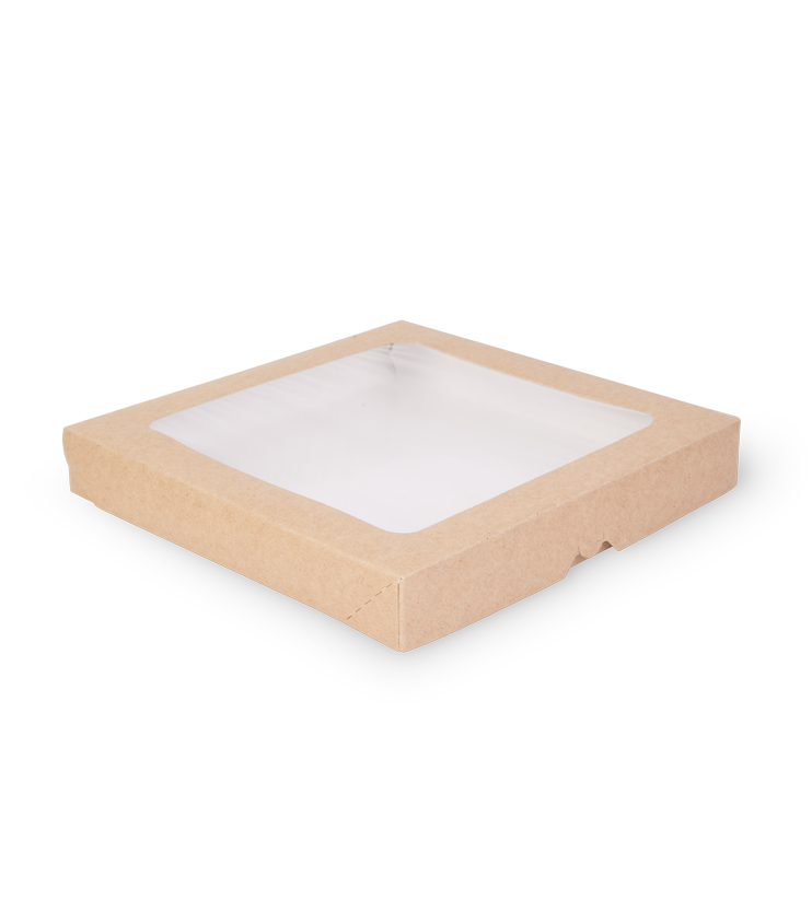 Бокс на вынос Eco Tabox 2500, 2500 мл, с окошком, крафт 2