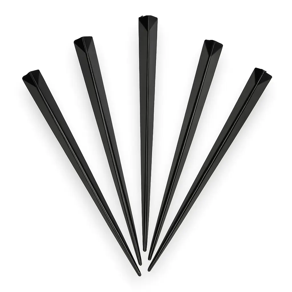 Шпажки для канапе "Кристалл", черные (500 шт/уп)
