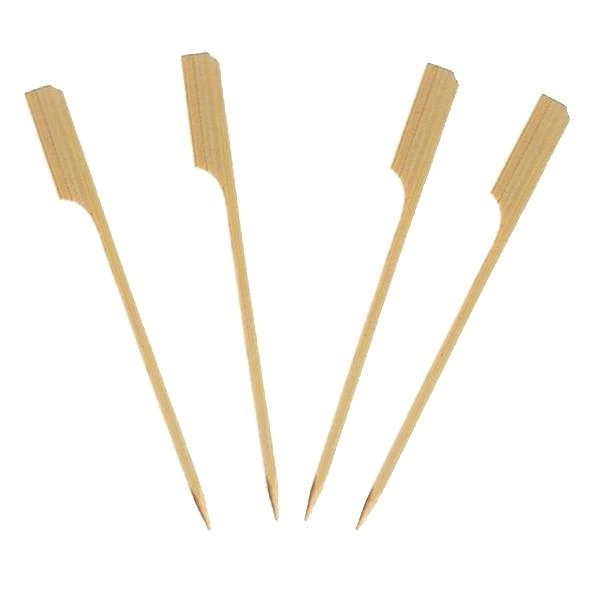 Шпажка деревянная Гольф 25 см, 100 шт/уп